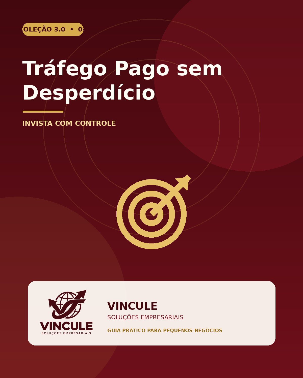 Capa do e-book Tráfego Pago sem Desperdício