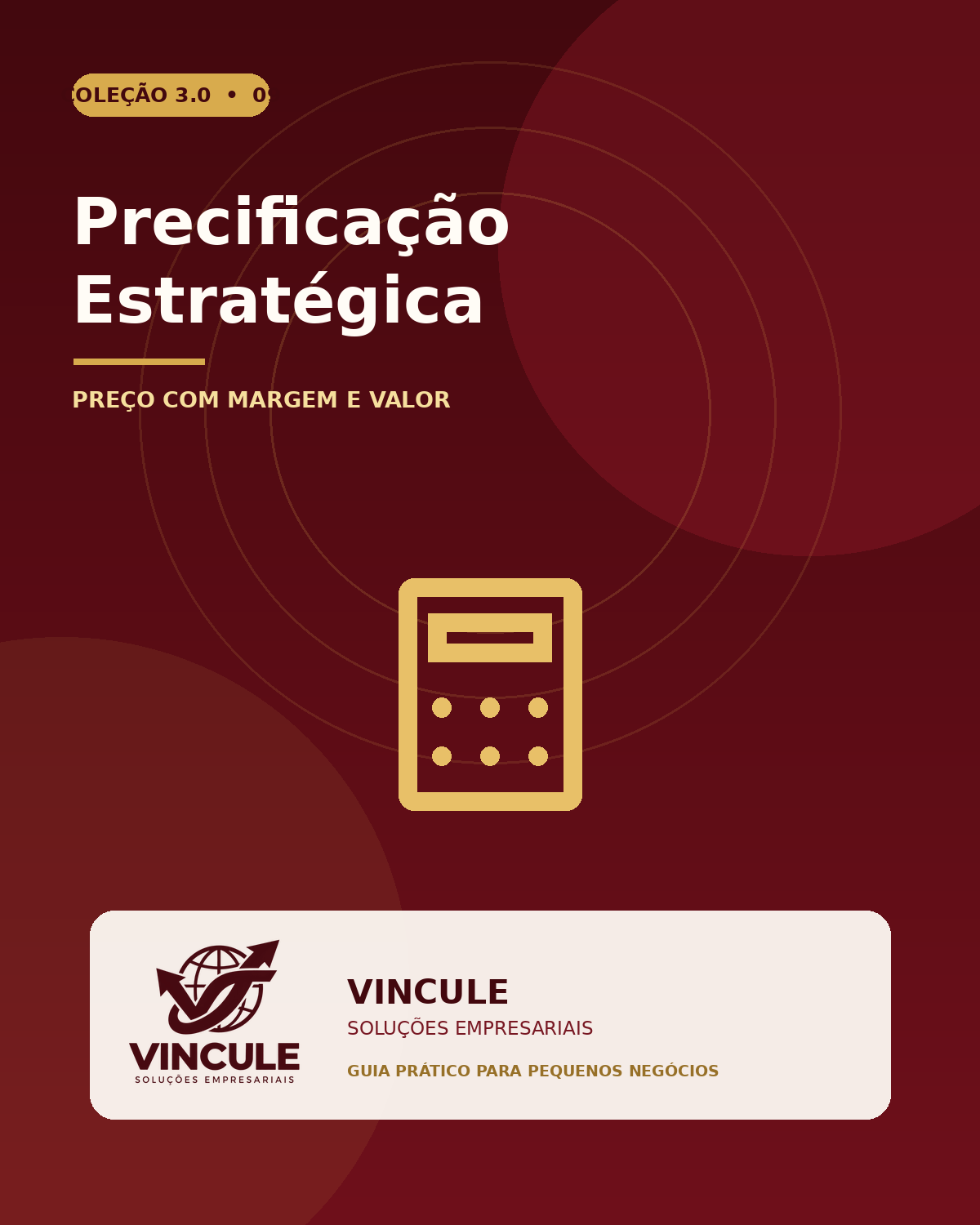Capa do e-book Precificação Estratégica