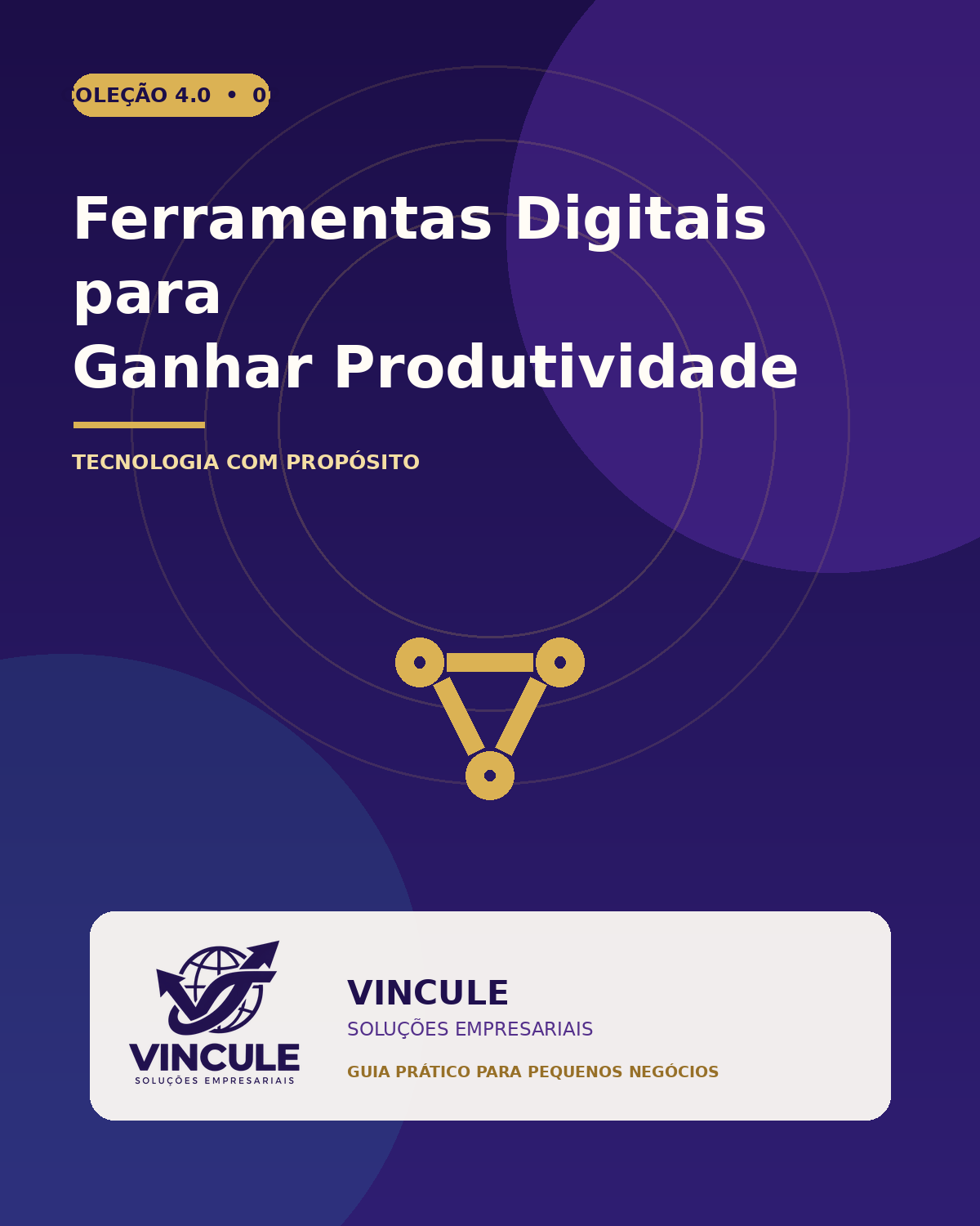 Capa do e-book Ferramentas Digitais para Ganhar Produtividade
