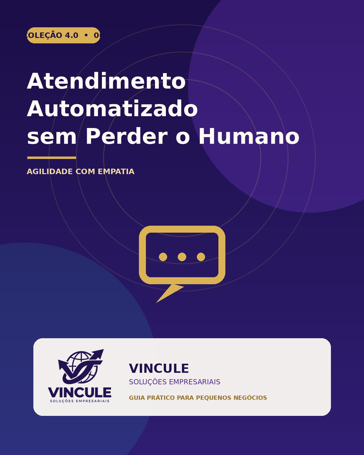Capa do e-book Atendimento Automatizado sem Perder o Humano