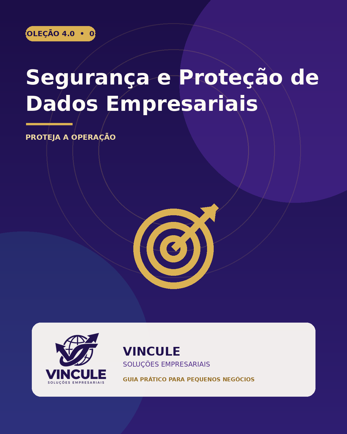 Capa do e-book Segurança e Proteção de Dados Empresariais